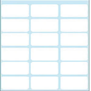 Etiket HERMA 3746 17x26mm wit 126 stuks