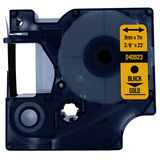 DULA - Dymo D1 40923 Zwart op goud 9mm x 7m