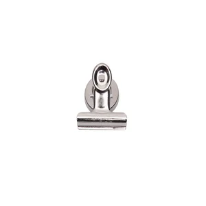 Papierklem MAUL Bulldog met magneet 40mm zilver 2