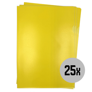 mapje geel 25x