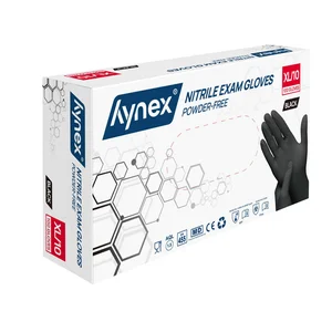 Handschoen Hynex nitril XL zwart 3.5g pak à 100 st