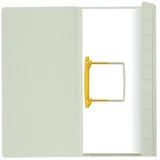 Clipmap Secolor A4 100% gerecycled karton 250gr grijs verpakt per 10 stuks