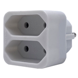 DULA stopcontact duplo - wit