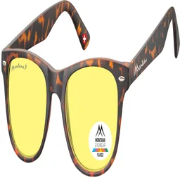 Zonnebril Montana met geel gepolariseerd glas turt