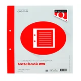 Cursusblok Quantore A4 lijn met kantlijn 200 pagina's 80gr
