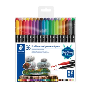 Viltstift Staedtler Design Journey permanent dubbe