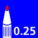 Gelschrijver PILOT G-2 + fijn rood