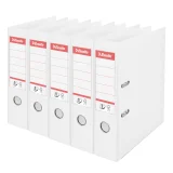 Ordner Esselte No.1 72mm PP 30% gerecycled folie Multipack wit 5 stuks