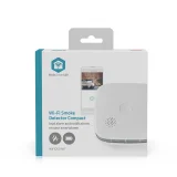 Rookmelder Nedis Smartlife Wifi 10 jaar sensor wit