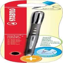 Rollerpen STABILO worker colorful 2019/46 M zwart