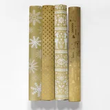 DULA kerst inpakpapier - 1,5mx70cm - Elegant X-mas 4-pack 