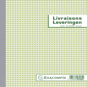 Leveringenboek Exacompta Manifold dupli 50vel Nl F