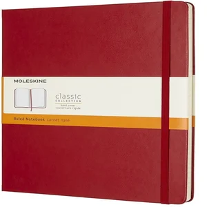 Notitieboek Moleskine XL 190x250mm lijn hard cover