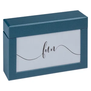 Fotobox walther design Fun 10x15cm 100 foto's blau
