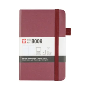 Notitieboek Sakura pocket 90x140mm lijn hard cover