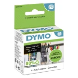 Dymo 11353/S0722530 Klein etiket verwijderbaar - 25x13mm - 1000 per rol