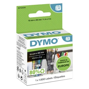 Etiket Dymo LabelWriter multifunctioneel 13x25mm 1