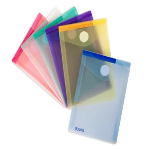 Enveloptas Djois Color Collection A6 verticaal ass