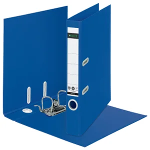 Ordner Leitz Recycle 180° 50mm karton A4 blauw