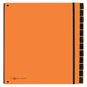 Sorteermap Pagna Trend A4 12 tabs oranje