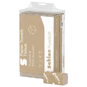 Handdoek Satino PT3 PureSoft v-vouw 2-laags 240x23