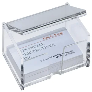 Visitekaartbox Sigel VA112 voor 80 kaarten 90x58mm