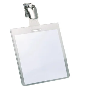 Badge Durable 8002 met clip staand gesloten 90x60m