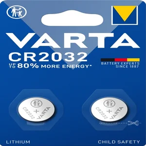 Batterij VARTA knoopcel 2x CR2032 lithium
