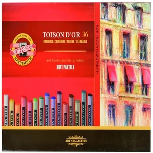 Pastelkrijt Koh-I-Noor Toison 8515 rond 36 stuks a