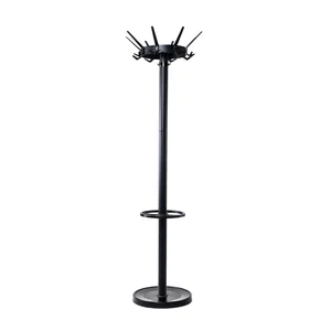 Kapstok MAUL Caligo staand 175cm 32 haken zwart RA