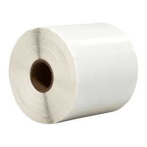 DULA Etiketten rond wit 80mm - 500 stickers op rol - Sluitzegel