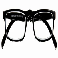Leesbril I Need You +1.50 dpt Half-line zwart