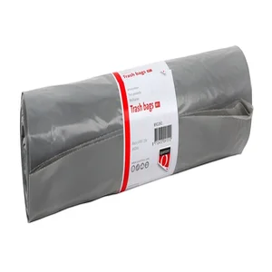 Afvalzak Quantore LDPE T50 60L grijs extra stevig