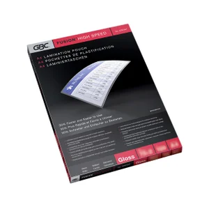 Lamineerhoes GBC A4 highspeed 2x125micron 100 stuk