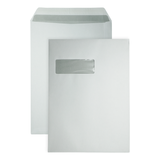 DULA C4 enveloppen - 229x324mm zelfklevend - venster links