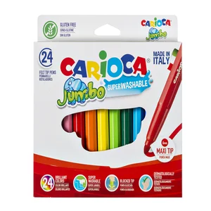 Viltstift Carioca Jumbo maxi assorti set à 24 stuk