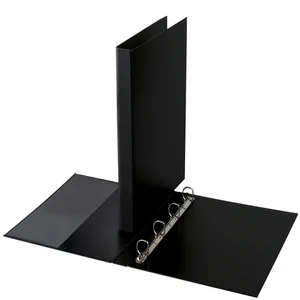 Ringband Quantore A4 4-rings D-mech 35mm PP zwart
