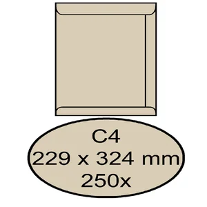 Envelop Quantore akte C4 229x324mm creme kraft 250