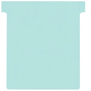T-kaart Nobo nr.3 80mm blauw 100 stuks