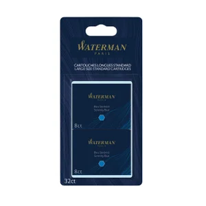 Inktpatroon Waterman internationaal Florida blauw
