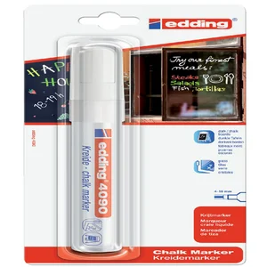 Krijtstift edding 4090 window schuin 4-15mm wit bi