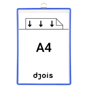 Zichtpanelenframe hangend Tarifold A4 blauw 5 stuk