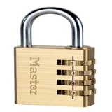 Hangslot MasterLock combinatieslot messing 40mm