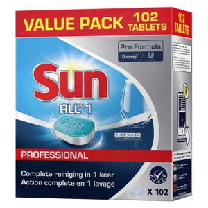 Vaatwastabletten Sun Pro Formula All-in-one 102 st