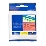 Labeltape Brother P-touch TZe-461 standaard 36mm zwart op rood