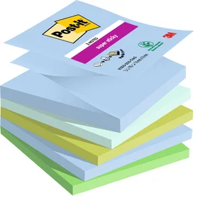 Memoblok Post-it Z-Notes R330 Super Sticky 76x76mm