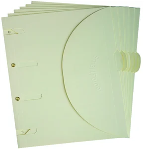 Smartfolder geperforeerde opbergmappen A4 Beige 6