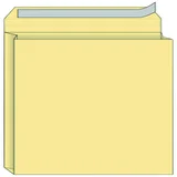 Envelop Quantore monsterzak 230x350x38mm zelfklevend creme 125 stuks
