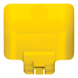 Paneel Rubbermaid Slim Jim Recyclestation voor lab