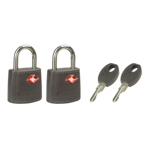 Hangslot Masterlock 2 gelijksluitend ABS cover TSA